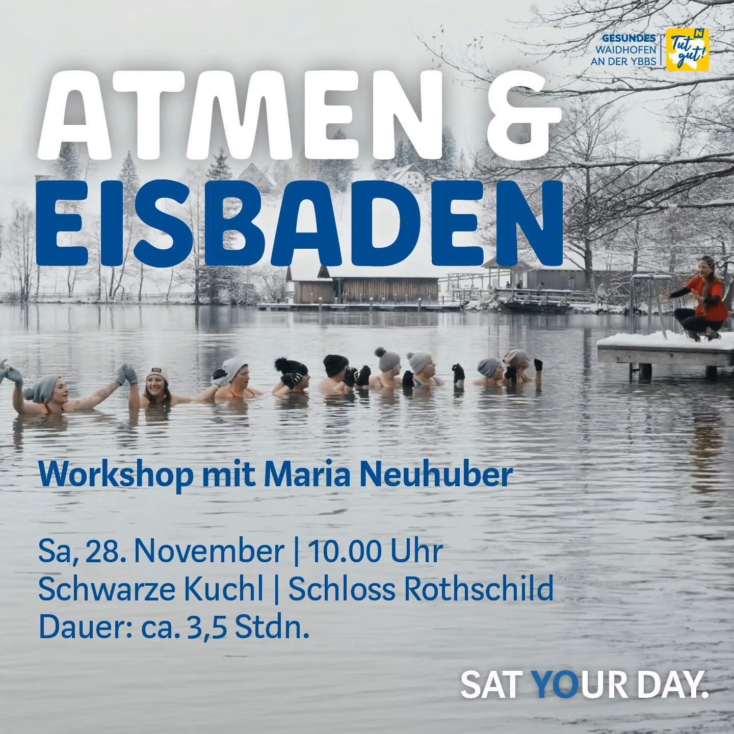 Sujet „Atmen & Eisbaden" in Waidhofen an der Ybbs am 28. November 2026