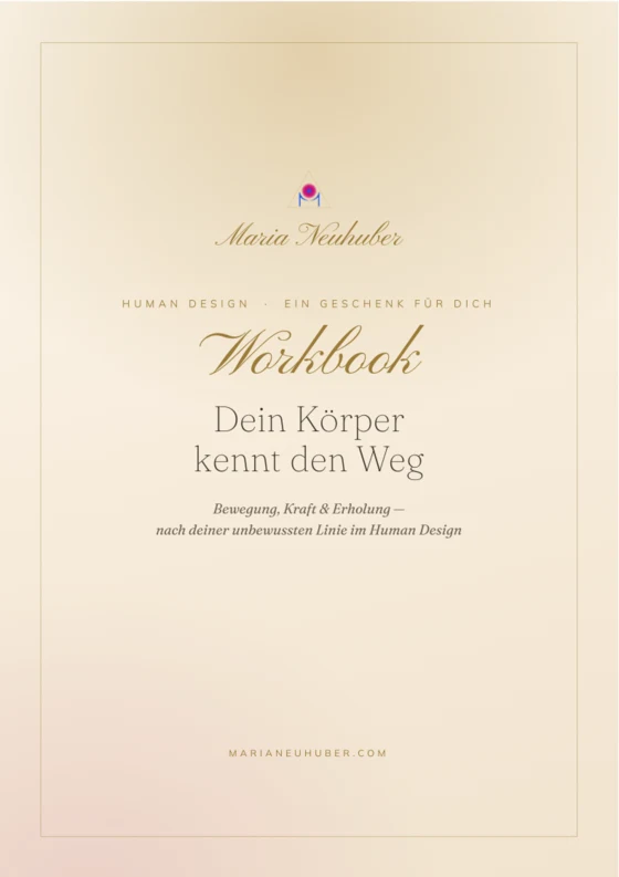 Workbook: Dein Körper kennt den Weg