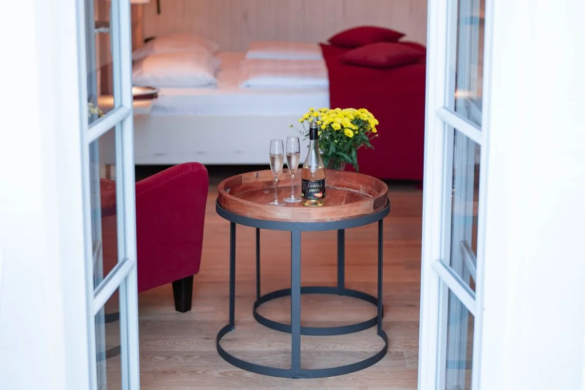 Zimmer im historischen Schloss